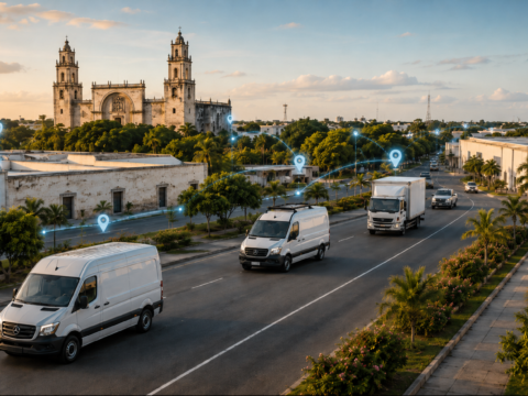 Sistema de rastreo satelital para empresas en Mérida