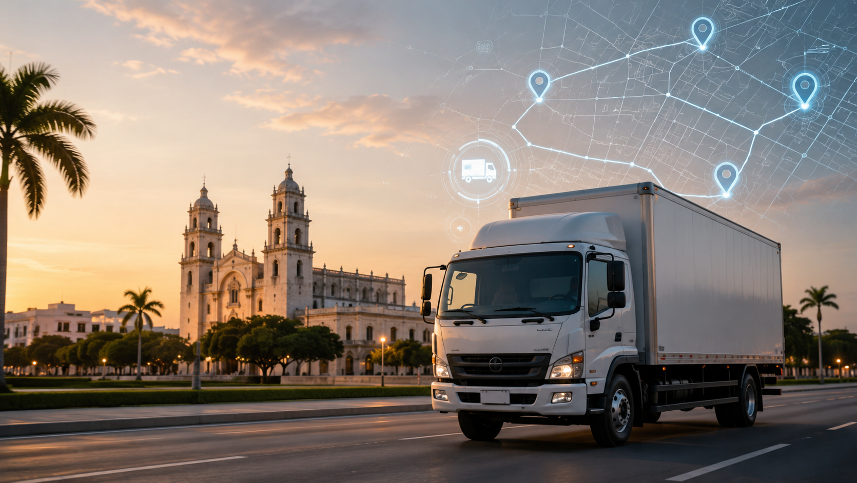 GPS para camiones en Mérida