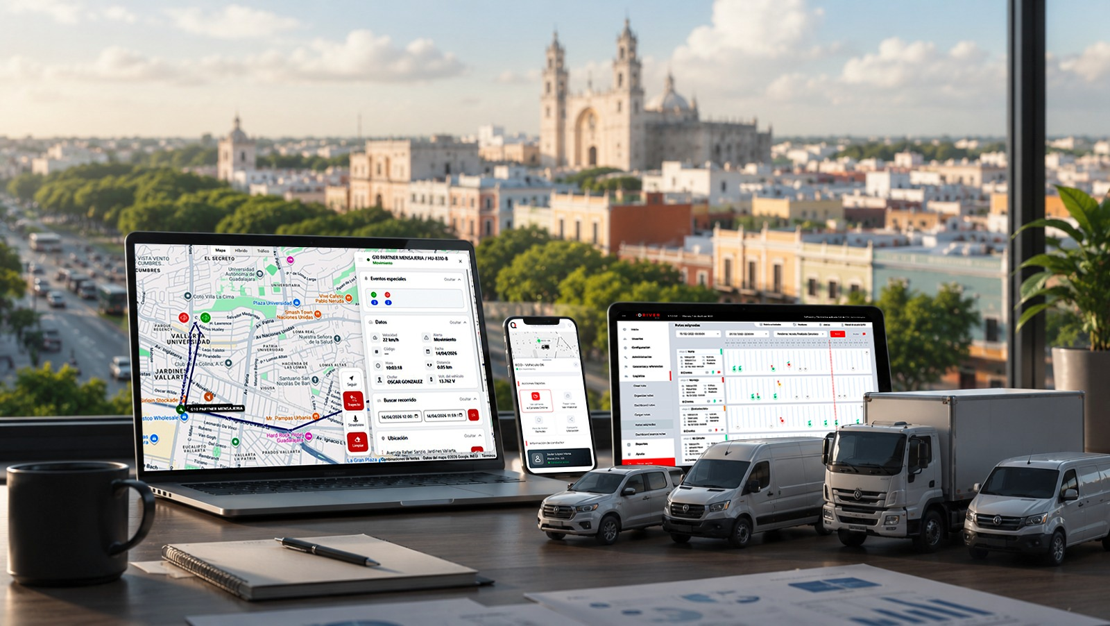 Mejor GPS para empresas en Mérida